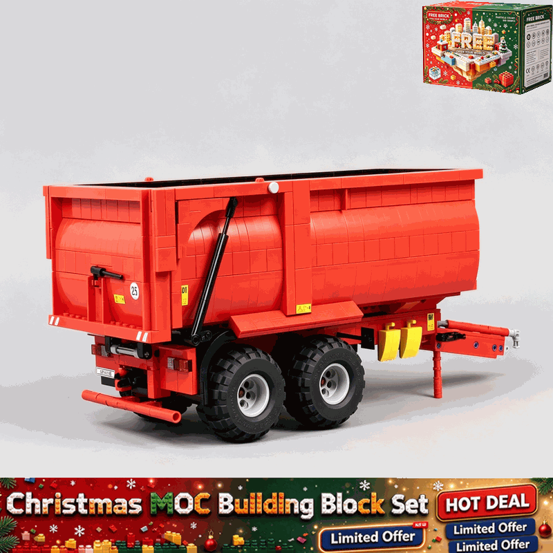 1349PCS Farm Tipper Trailer Bu - огляд і ціна Agriculture Farming Education
