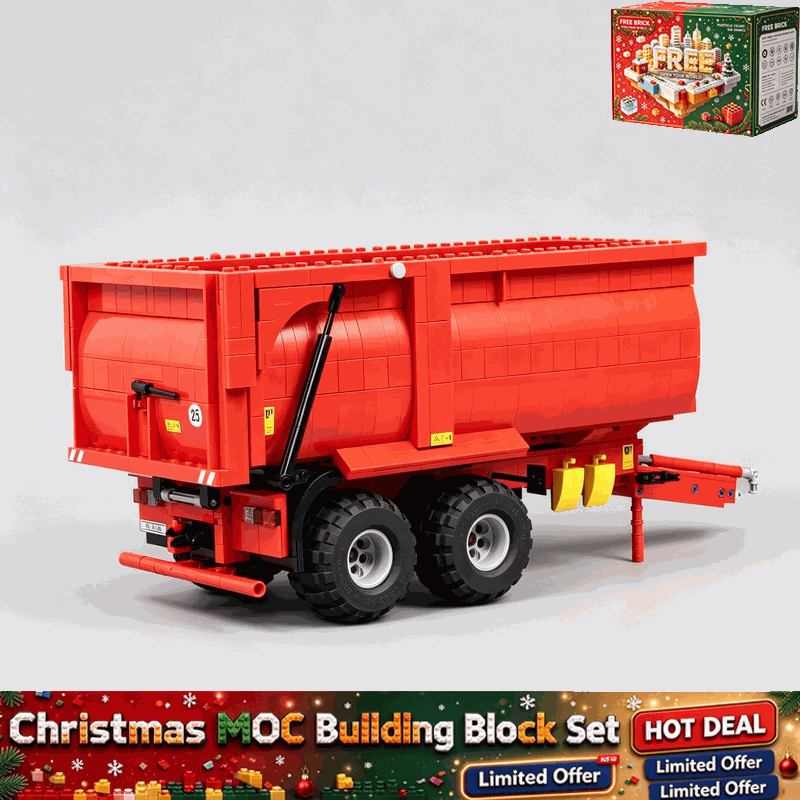 1349PCS Farm Tipper Trailer Bu - огляд і ціна Agriculture Farming Education