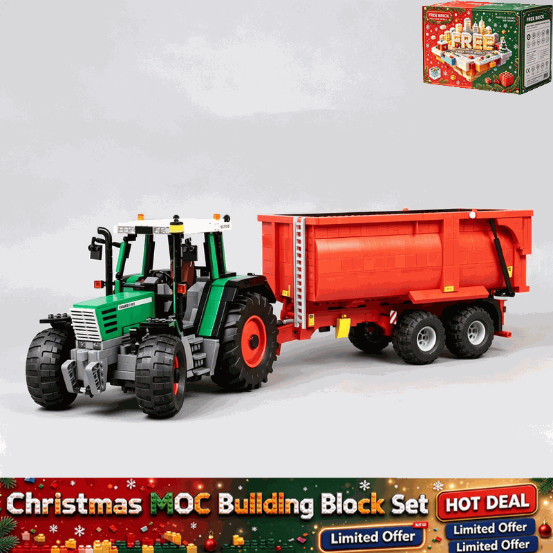 1349PCS Farm Tipper Trailer Bu - огляд і ціна Agriculture Farming Education