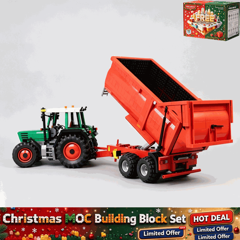 1349PCS Farm Tipper Trailer Bu - огляд і ціна Agriculture Farming Education