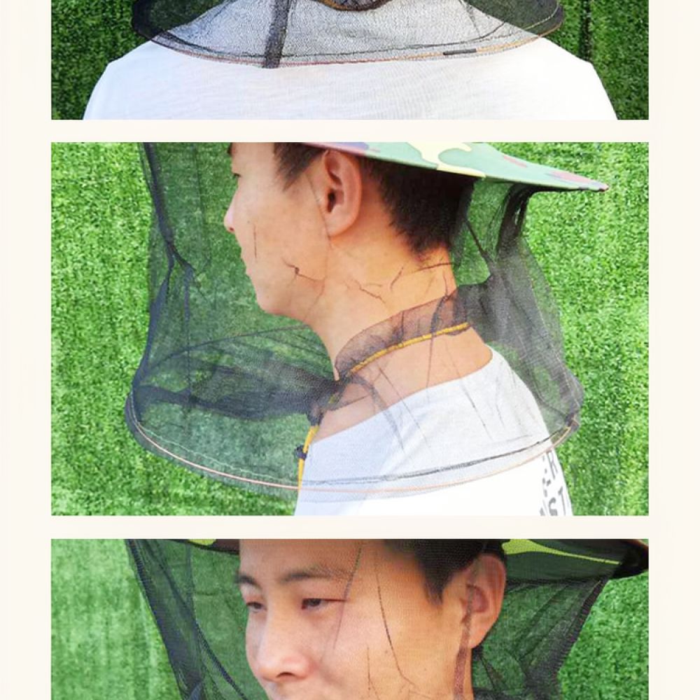 Anti Bee Mosquito Net Hat Beek - огляд і ціна Agriculture Farming Hats