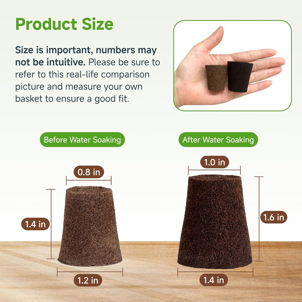 20 Hydroponic Growing Sponges, - огляд і ціна Farming And Agriculture